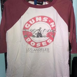 GUNS&ROSES 🥀 BASEBALL TEE